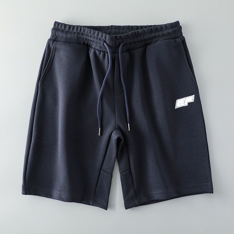 Knit Casual Sports Shorts Men's Summer Air-Permeable Beachwear Men's Pants Running Workout Cropped Pants Export Men's Trousers