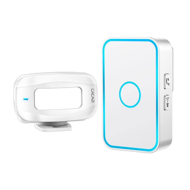 Split-Type Wireless Welcome Sensor: Commercial Entry Alert & Doorbell Reminder 1 Sensor + 1 Receiver