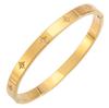 Starry Sky Women's Titanium Steel Bracelet - Non-Fading, Versatile, Full Diamond Stainless Steel, High-End Silver Fashion Accessory