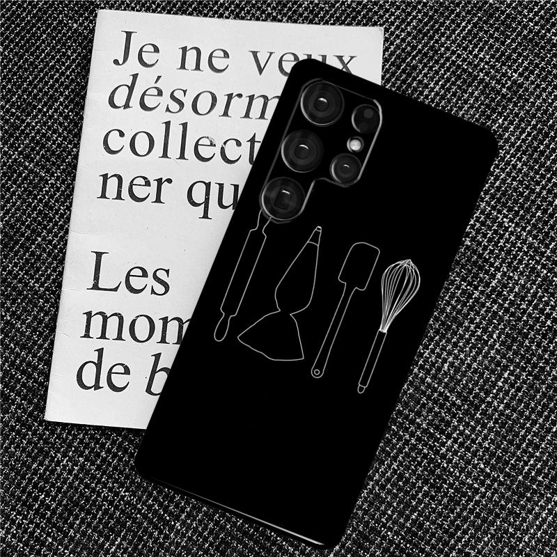 Baking Cook Chef Case For Samsung Galaxy S21 S22 S23 S24 Ultra Note 20 Note 10 S8 S9 S10 Plus S20 FE Cover