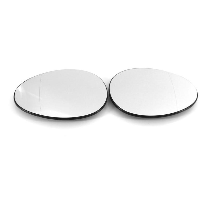 

Автомобильное боковое зеркало заднего вида с подогревом, стекло, антибликовое зеркало, размораживание линз, подходит для BMW Mini R55 R56 R57 2007 To