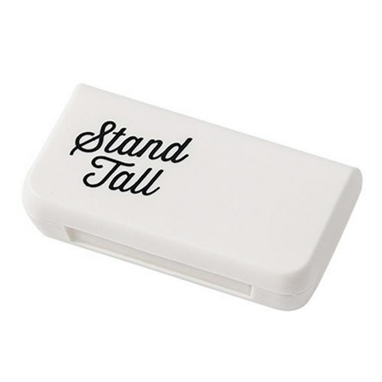 Compact Travel Medicine Dispenser - Portable Mini Pill Storage Box
