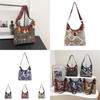 Embroidery Tassels Style Large Shoulder Bags Capacity Single Girl Shoulder Bag
