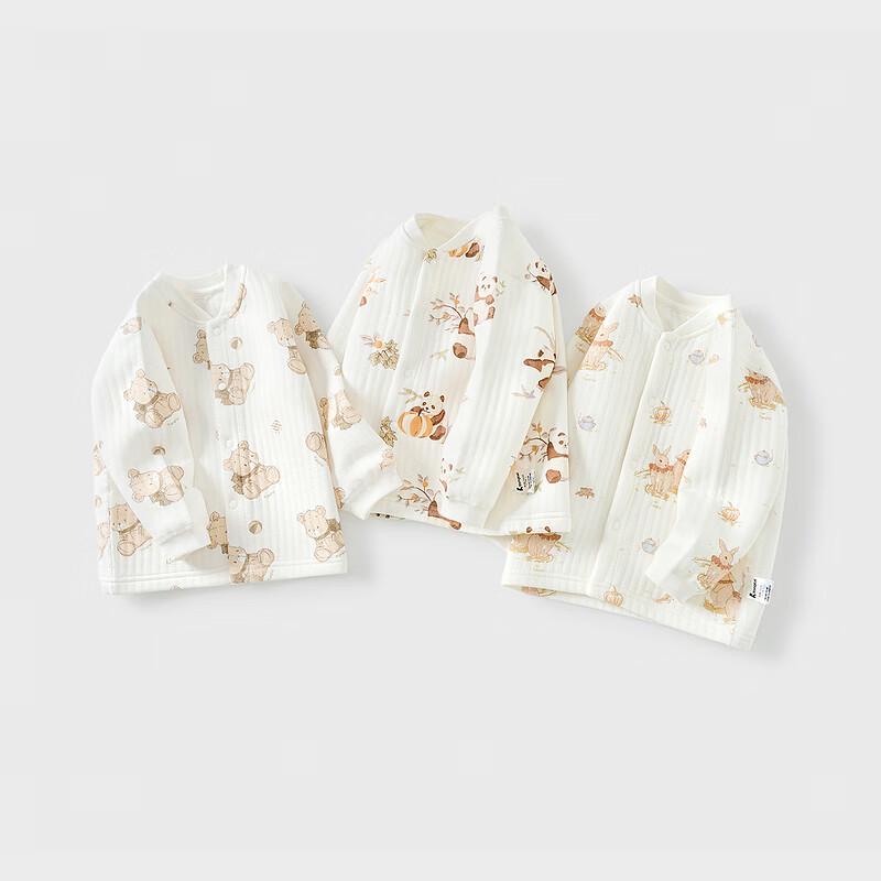 TONGTAI Детская термофутболка с длинным рукавом из чистого хлопка 80cm