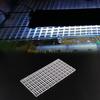 KX4B Aquarium Bottom Plate Fish for Tank Isolation Board Plastic Divider Tray Bottom Filtering Accessories White Black