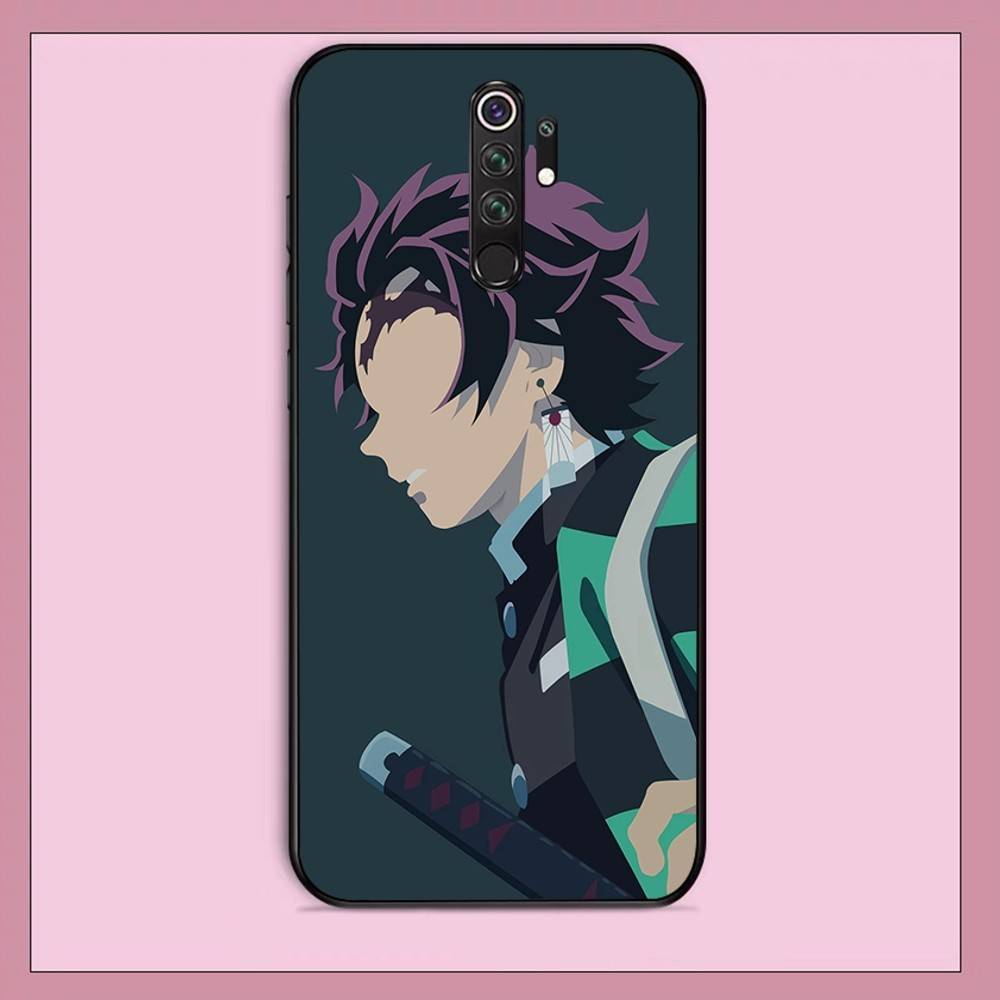 Lovely Demon Slayer Phone Case For Redmi Note 4 X 5 A 6 7 8 T 9 9S 10 11 11S 11Epro Poco M3 Pro