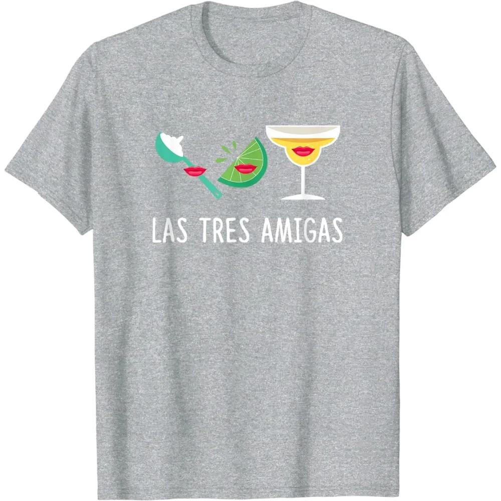 Las Tres Amigas - Cinco De Mayo Outfit Funny Mexican Gift T-Shirt