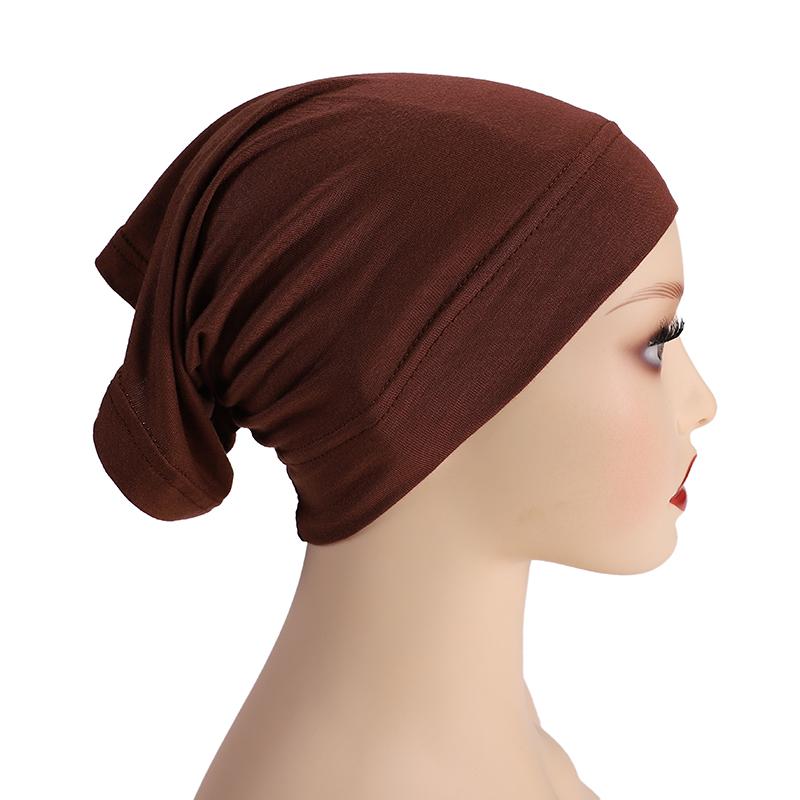 New Designs Muslim Underscarf Women Undercaps Cotton Jersey Headwrap Cover Inner Hijab Cap