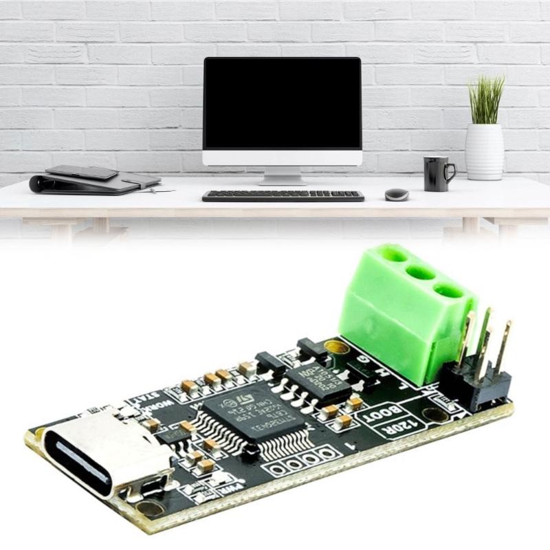3D Printer Parts CANable 2.0 CAN Based on STM32G431C8T6 USB to CAN Adapter Support for CANable/Candlelight/Slcan