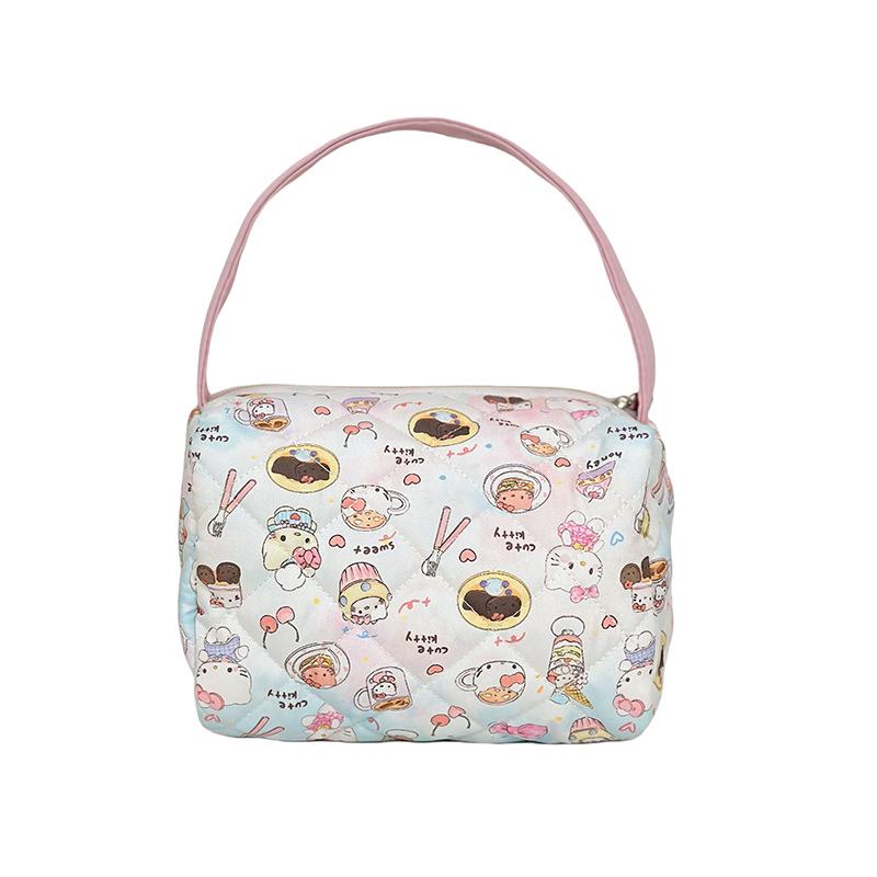 Japanisches Graffiti Niedliche Große Kapazität Make-up Tasche & Federmäppchen für Frauen - Tragbare Reise Waschtasche