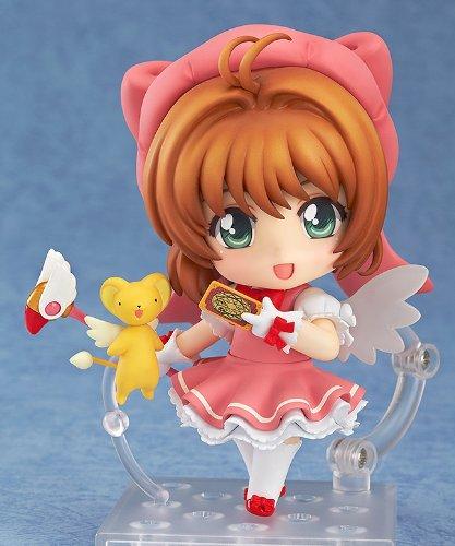 Nendoroid Cardcaptor Sakura Sakura Kinomoto Figurină mobilă pictată în ABS și ATBC-PVC, la scară largă