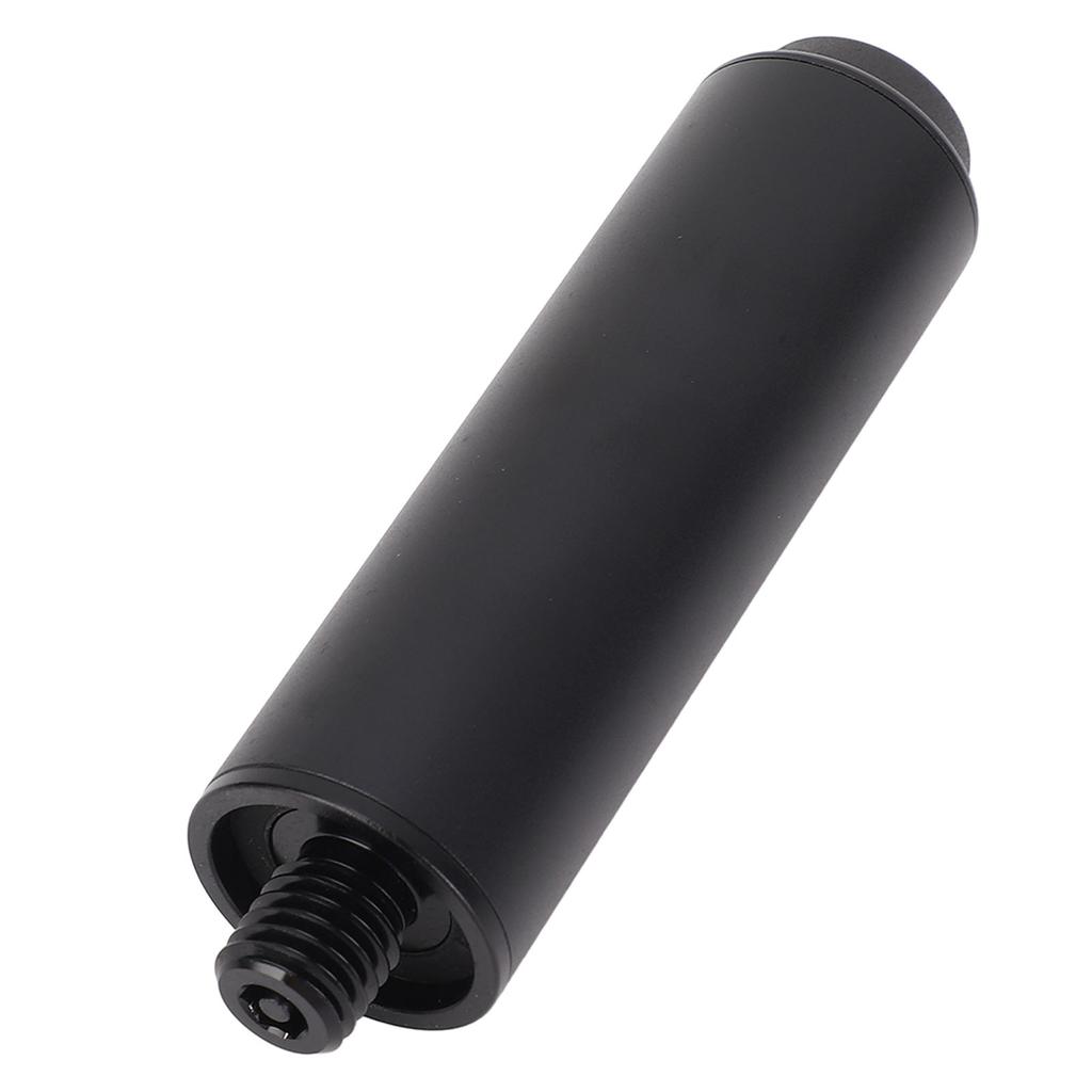 Billiard Pool Cue Extension 4 Inch Aluminum Pool Cue Stick Extension Lengthener with Rubber Rear
