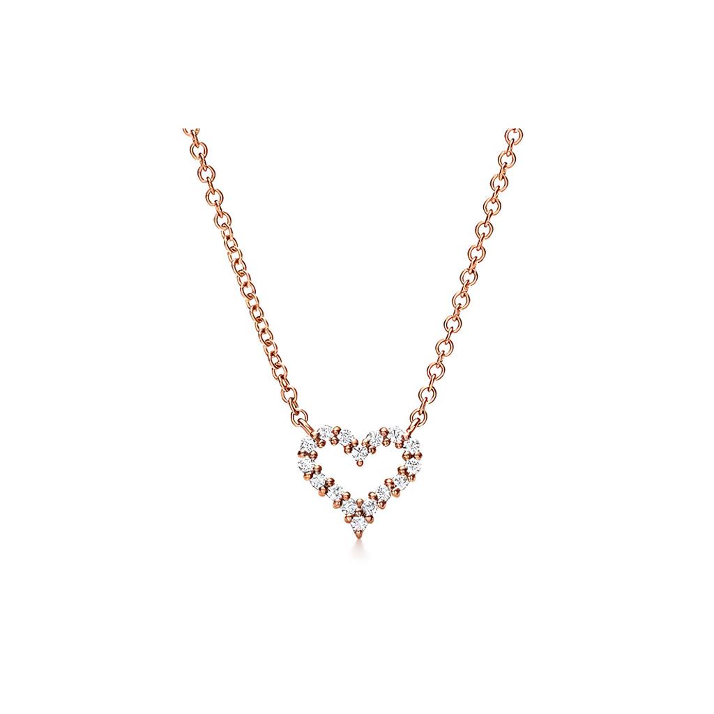 TIFFANY & CO . Diamond Necklaces Women's 61101195