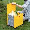 OEING Folding Camping Cart with Hidden Lid