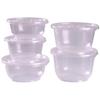 Disposable Round Food Bowls with Lids
