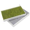 2Pcs 1107681-00-A Car Cabin Air Filter Replacement With Activated Carbon For Tesla Model 3 2017 2018 2019 Air Conditioning Filte