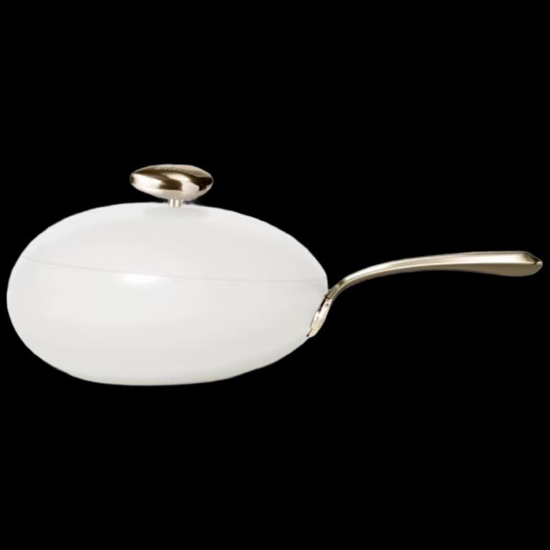 Wenlunshan VE057 Pebble Stone 32cm Non-stick Wok