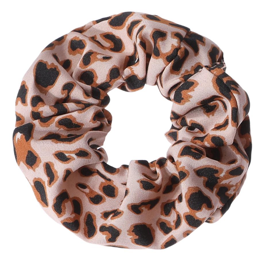 Leopard Print Scrunchies Hair Tie Hair Rope High Elasticity Elastic Hair Band Ponytail Holder Elegant Women Hair Accessories