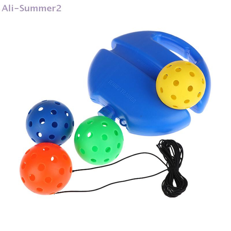 40-hole Pickleball Trainer With String For Single Player Pickleball Training Aid Adult Exercise Self-study Rebound Pickleball