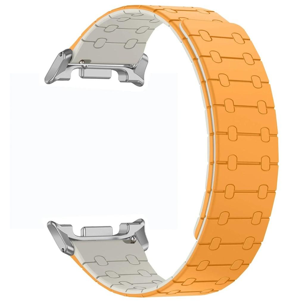 Magnetic Silicone Band for Samsung Galaxy Watch 8 40mm 44mm 8 Classic 46mm Sport Strap for Galaxy Watch Ultra 47mm 2025 Bracelet