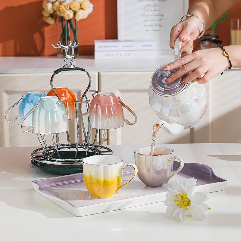 Naijiang Light Luxury Ceramic Tea Set