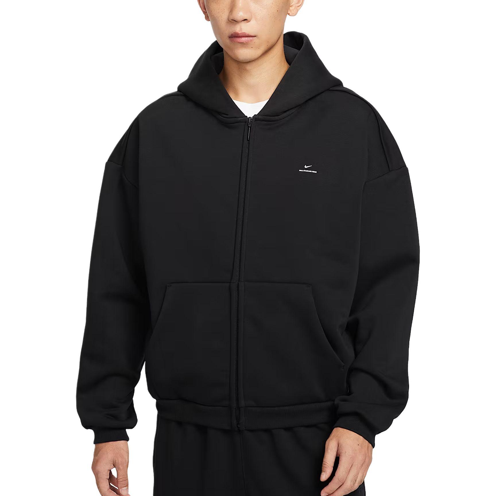 

Мужская флисовая худи-куртка для баскетбола Nike Therma-Fit Standard Issue свободного кроя IO3690010 L