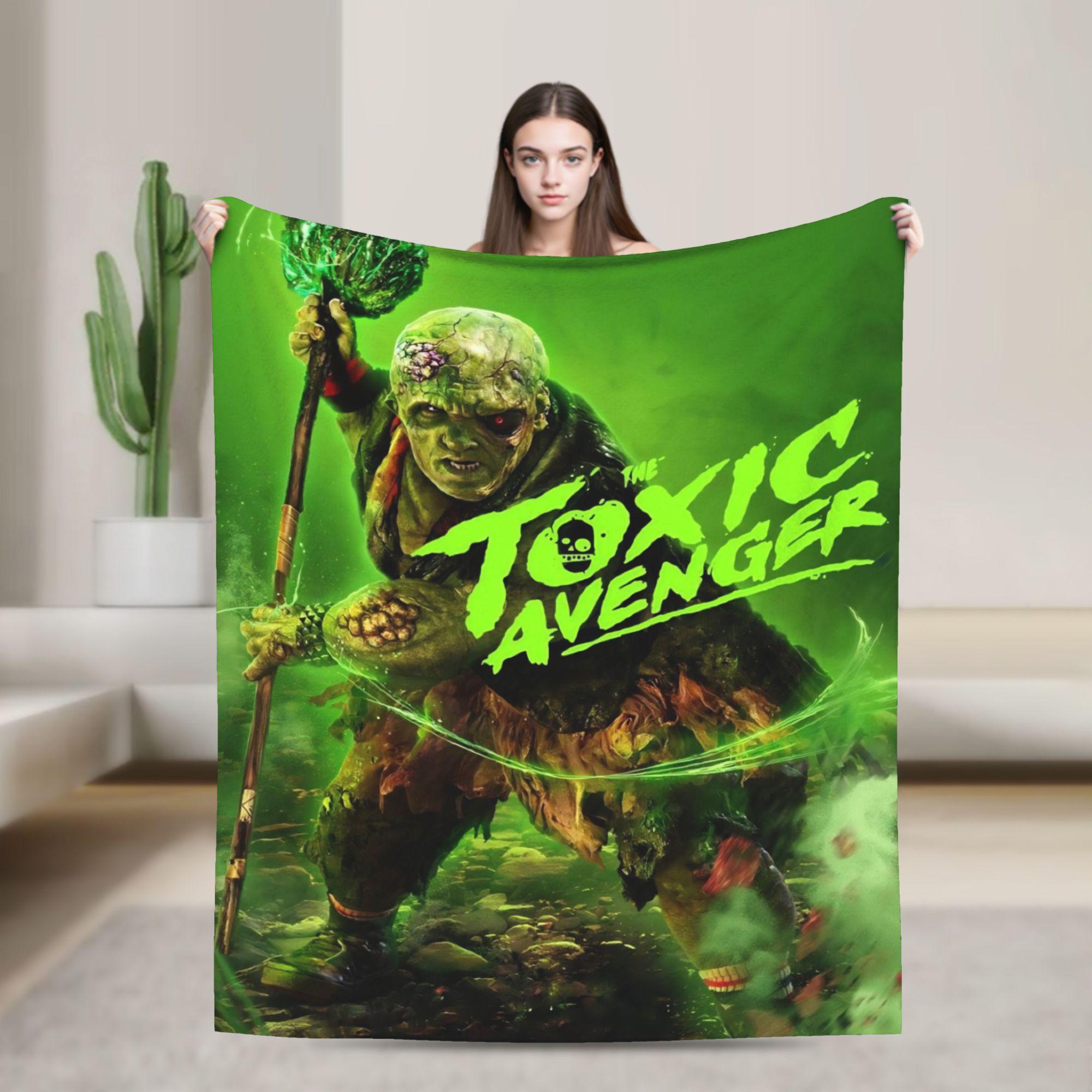 Toxic Avenger Blanket Quality Super Soft Throw Blanket Spring Girls Boys Home Decor Aesthetic Bedspread 75X95CM