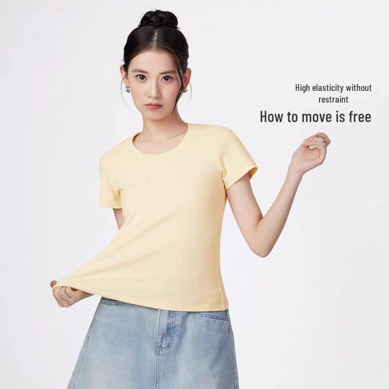 Camel Women's Breathable Slim-fit Sport T-shirt K092