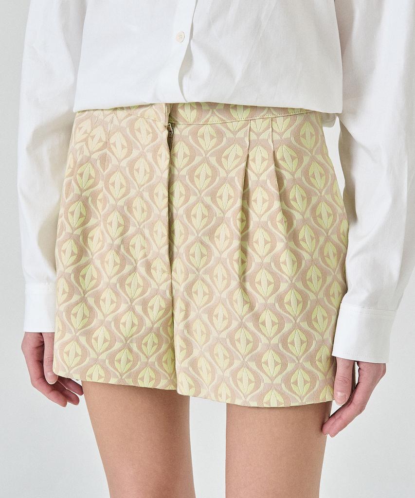 PELOTE Berco Pattern Shorts (Beige)