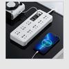 Universal Power Strip Socket Eu Us Au Plug With Usb Type-C Pd Surge Protector Power Cord Extension Sockets