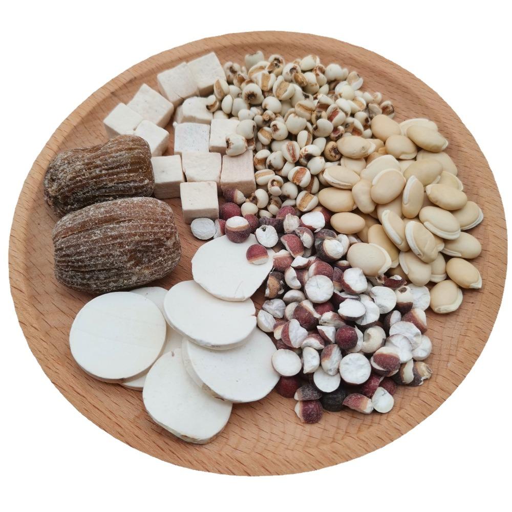 Natural Herbal Energy Tea 98g Guangdong Soup Mix Euryale Fruit Yam