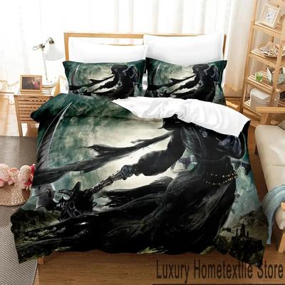 3D Print Dark Grim Reaper  Bedding Set Boys Girls Twin Queen King Size Duvet Cover Pillowcase Bed Boys Adult Home Textileextile