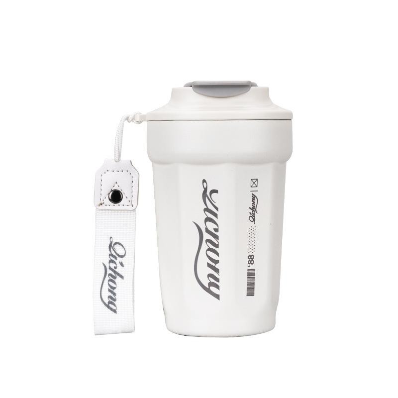 Baifenbai Home Furnishing Men's Coffee Thermos Cup 304 Stainless Steel Thermos Cup Student Coke Cup Stainless Steel Coffee Cup