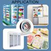 Freezer Thermometers -30~30°C -20~80°F Stainless Steel Fridge Large Dial Gauge Mini Thermo Meters for Refrigerator Cooler