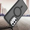 For Samsung Galaxy A15 5G / A15 4G Magnetic Case Foldable Kickstand Matte PC + TPU Phone Cover