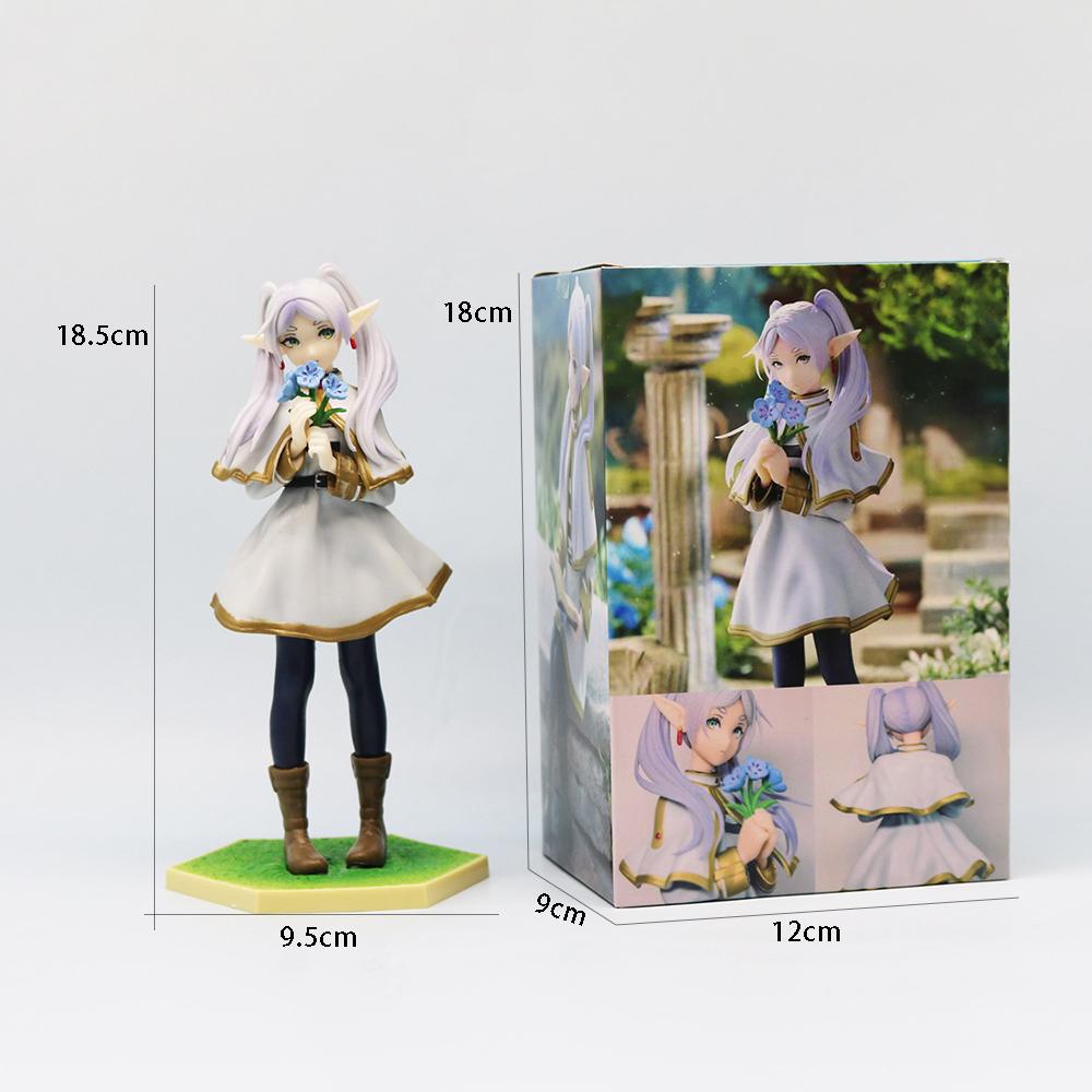 Anime Noodle Stopper Sousou no Frieren q-version Anime Girl Figure Frieren Beyond Journey's End Action Figure PVC Model Toy Gift