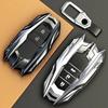 WSR4  Car Key Case Cover for Toyota RAV4 HARRIER Hilux Fortuner Land Cruiser Crown Highland Prado Yaris Cross Aygo X 2022
