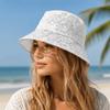 Atmungsaktiver Eimerhut Spitzen-Netz-Sonnenhut Sommer-Fischerhut