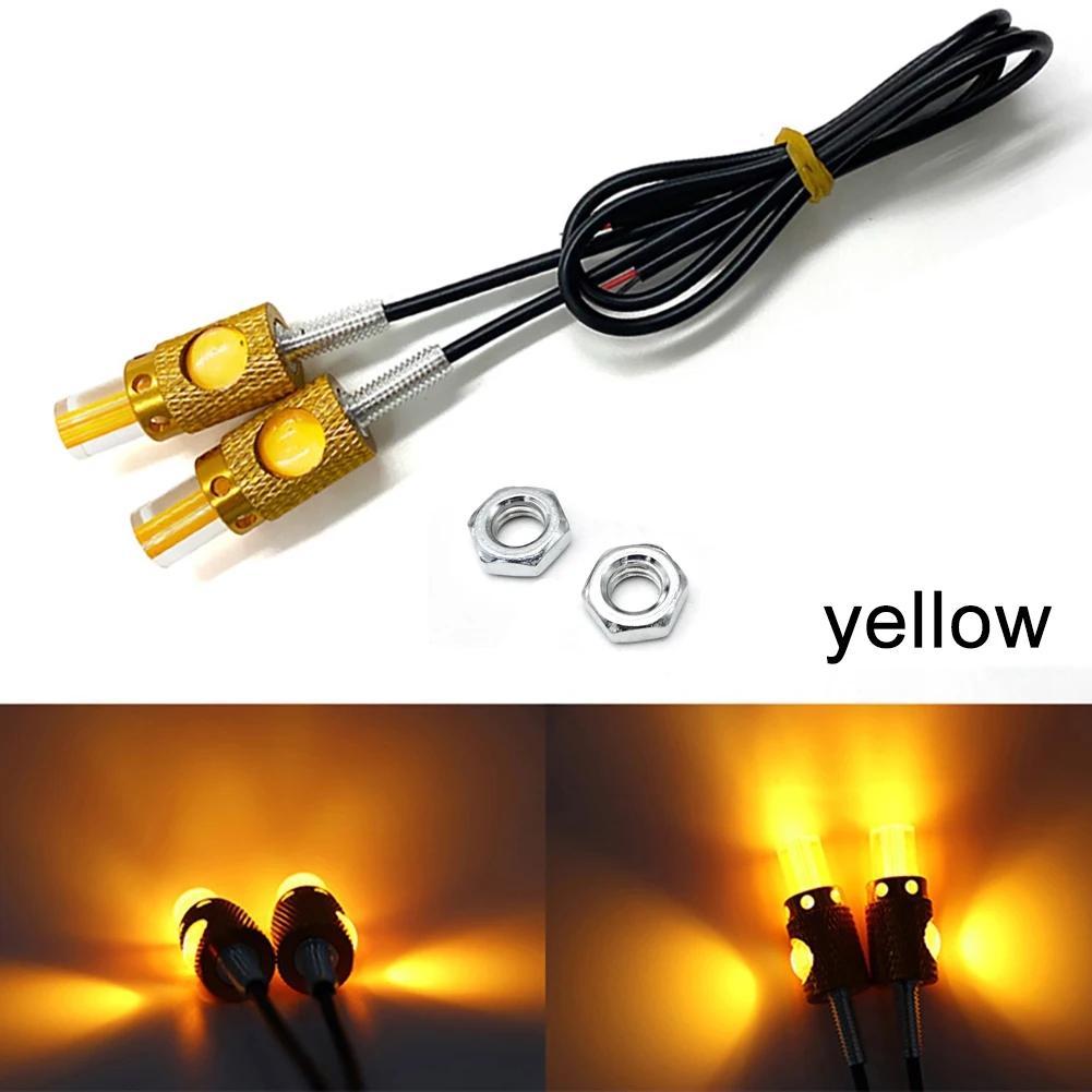 Two Eagle Eye LED Reverse Driving Flashing Lights, Signal Lights, Motorcycle License Plate Decorative Lights, Fog Lights, Headli