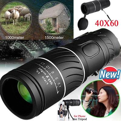 Einzelteleskop, Nachtsicht, hochauflösendes optisches Glas-Monokular-Teleskop, Camping-Handteleskop, Beobachtungsteleskop zum Wandern, Vogelbeobachtung