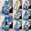 Coque de téléphone Peinture Marlin Bleu Pour Samsung Galaxy S25 S23 S30 S8 S21 S20 FE S24 S22 Note 10 20 Plus lite Ultra
