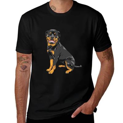 Rottweiler TShirt Casual Work Wear TShirt
