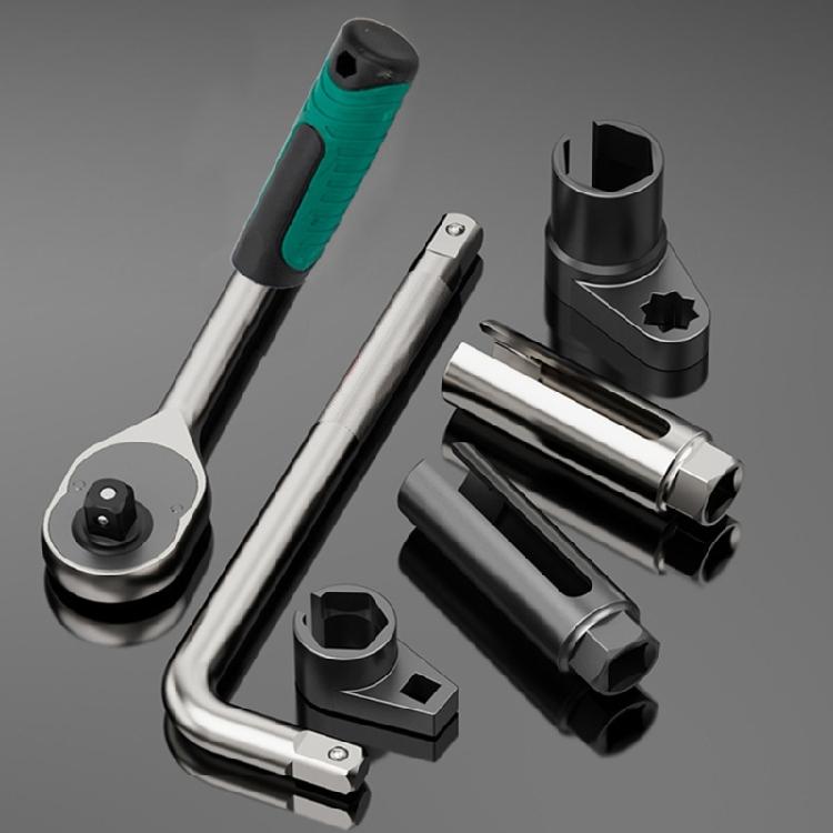 22mm Universal Fitting Strong Strength Steel Auto Repair Removal Wrench Oxygen Sensors Socket Heat Treated for Car Motorbike