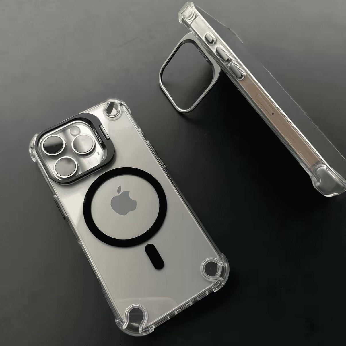 Lens Holder Jelly Magnetic Suction Apple 17Promax Magnetic Case 17Pro Mobile Phone Case 16Promax apple 17