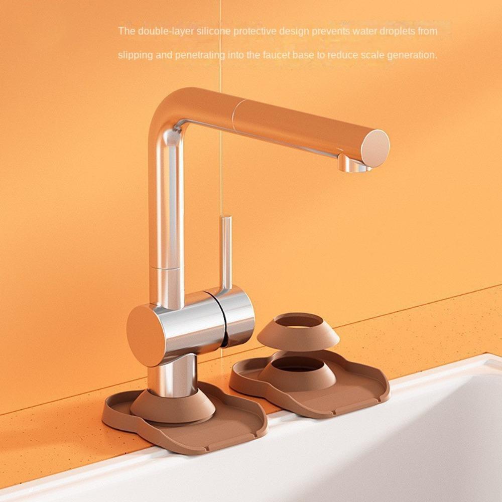 Splash Faucet Absorbent Mat Silicone Drip Catcher Mat New Faucet Absorbent Pad  Kitchen