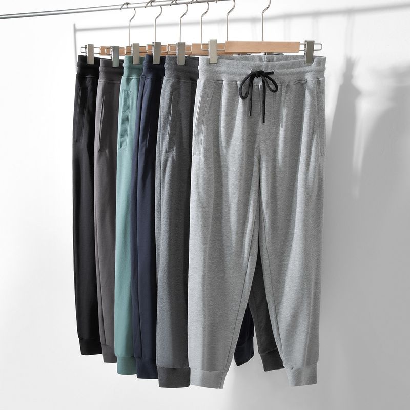 Cut-Off Label Pure Cotton Spring and Autumn Export Original Sports Pants