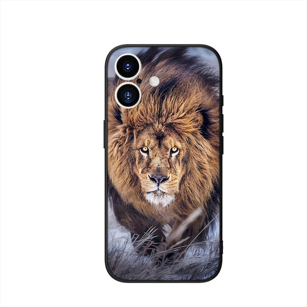 Lion Art Cover Phone Case for Motorola Moto G04 G13 G14 g45 G22 G23 G20 G32 G34 G35 G64 G82 G84 G53 G60 G72 E14 E15 E13 E22 E20