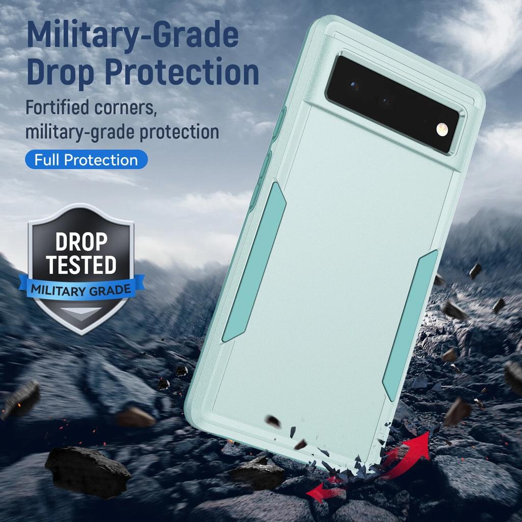 Anti-Shock Matte Capa Case for Google Pixel 8 Pro Pixel8 Pixel7 Pixel 6 7 Pro 6A 7A Pixel6 Pixel6A Pixel7a Anti-Drop Back Cover