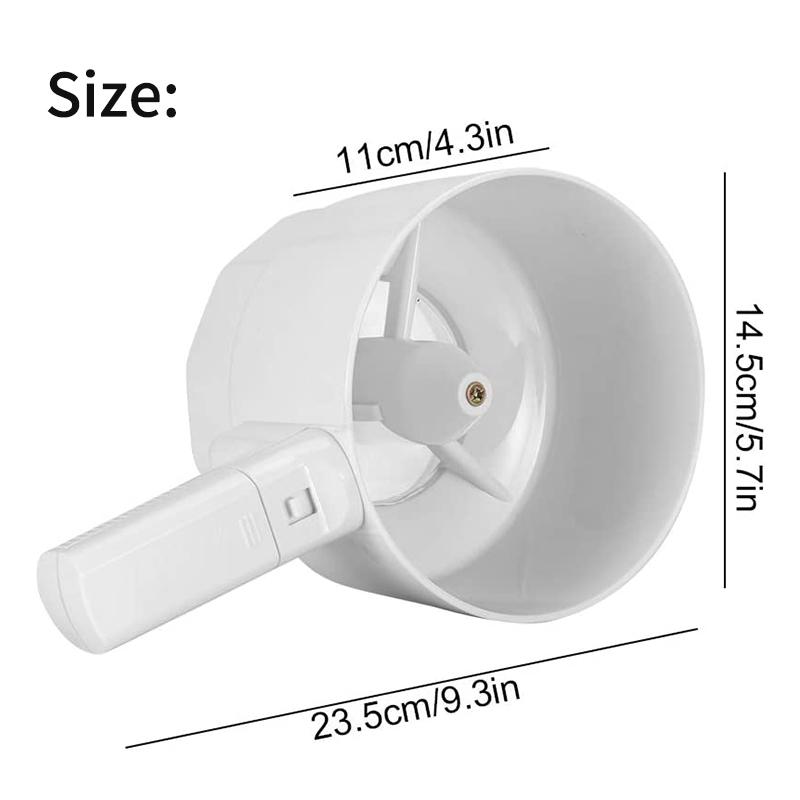 Electric Flour Sifter Bolt Plastic 5 Cup Battery Powered Automatic Handed Flour Sifter Icing Sugar Shaker Electric Baking Tools