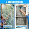 2 in 1 Window Squeegee Kit Lengthened Glass Cleaner Tool Rotatable Telescopic Window Washing Kit for Shower Glass Door Mirrors